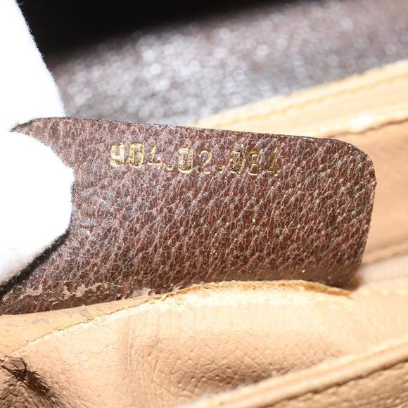 GUCCI GG Supreme Web Sherry Line Shoulder Bag PVC Beige 904 02 084 Auth 73034 - Picture 12 of 16